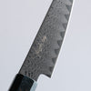 Kanjyo VG10 Damas Migaki Terminé Petite-utilité 105mm Manipuler Bois stabilisé bleu foncé - japanny-FR