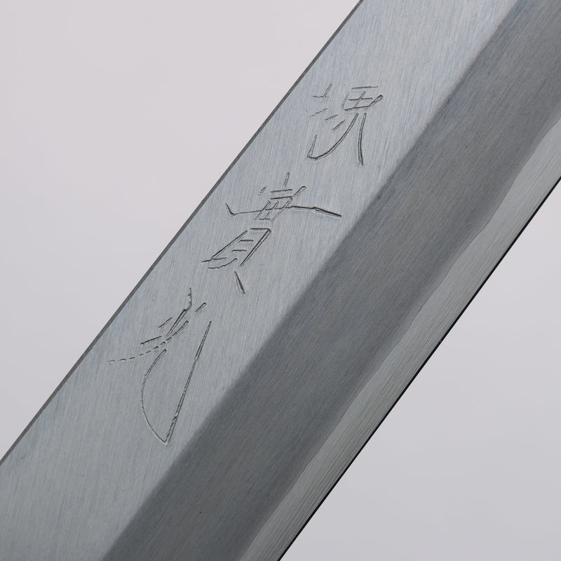 Jikko Acier argenté NO.3 Yanagiba 300mm Manipuler Shitan - japanny-FR