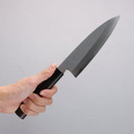 Seisuke Acier Bleu Kasumitogi Funayuki  165mm Bois de rose Manipuler - japanny-FR