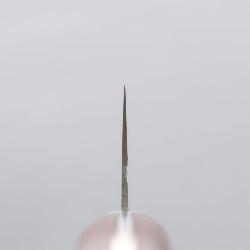 Seisuke Mokusei ZA-18 Finition miroir Damas Gyuto 210mm Bois de Pakka marron Manipuler - japanny-FR