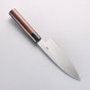 Seisuke Acier Blanc Kasumitogi Funayuki 165mm Bois de rose Manipuler - japanny-FR