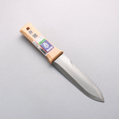 Bonsai Acier Inoxydable Lame de scie pour creuser des légumes sauvages avec Gaine 170mm - japanny-FR
