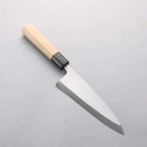 Minamoto Akitada Acier Bleu No.2 Aideba 180mm Manipuler Magnolia (férule: Corne de buffle d'eau) - japanny-FR