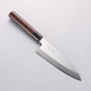 Seisuke Acier Bleu Kasumitogi Funayuki 180mm Bois de rose Manipuler - japanny-FR