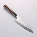 Seisuke Acier Bleu Kasumitogi Funayuki 180mm Bois de rose Manipuler - japanny-FR