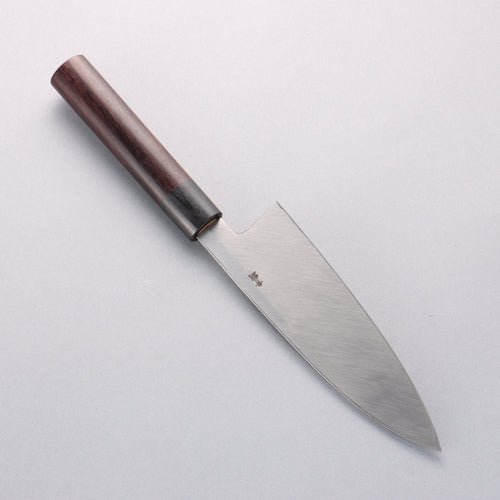 Seisuke Acier Bleu Kasumitogi Funayuki 180mm Bois de rose Manipuler - japanny-FR