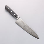 Seisuke AUS10 45 Couche de Damas Gyuto 180mm Bois de pakka noir Manipuler - japanny-FR