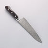 Seisuke AUS10 45 Couche de Damas Gyuto 180mm Bois de pakka noir Manipuler - japanny-FR
