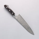 Seisuke AUS10 45 Couche de Damas Gyuto 180mm Bois de pakka noir Manipuler - japanny-FR
