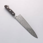 Seisuke AUS10 45 Couche de Damas Gyuto 210mm Bois de pakka noir Manipuler - japanny-FR