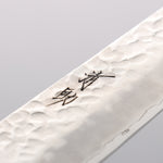 Seisuke AUS8 Martelé Sujihiki 240mm Manipuler Bois de pakka noir - japanny-FR