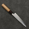 Oul Acier Blanc No.1 Petite-utilité 135mm Manipuler Keyaki (orme japonais) - japanny-FR
