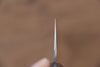 Jikko Honyaki Acier Blanc No.3 Kasumitogi Gyuto 210mm Manipuler Bois d'ébène - japanny-FR
