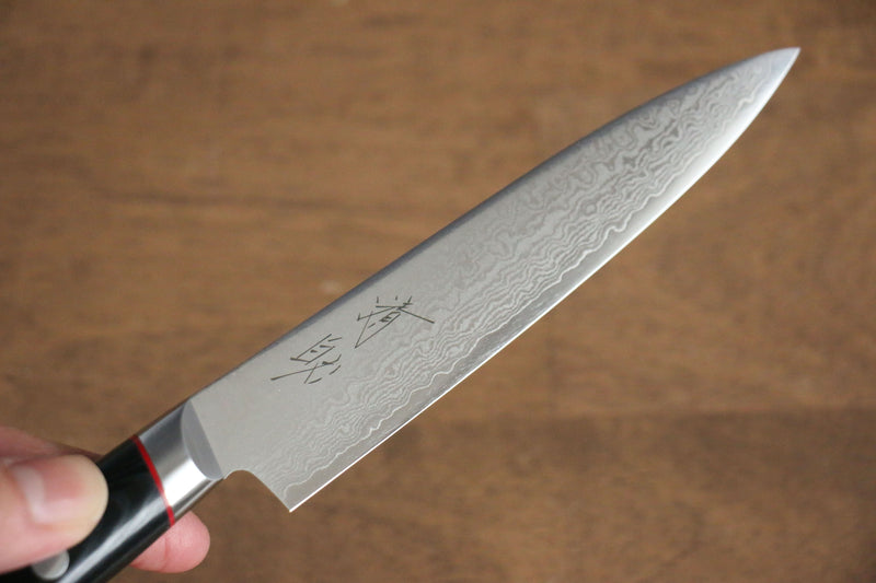 Seisuke Saiun VG10 Damas Petite-utilité  120mm Micarta noir Manipuler - japanny-FR