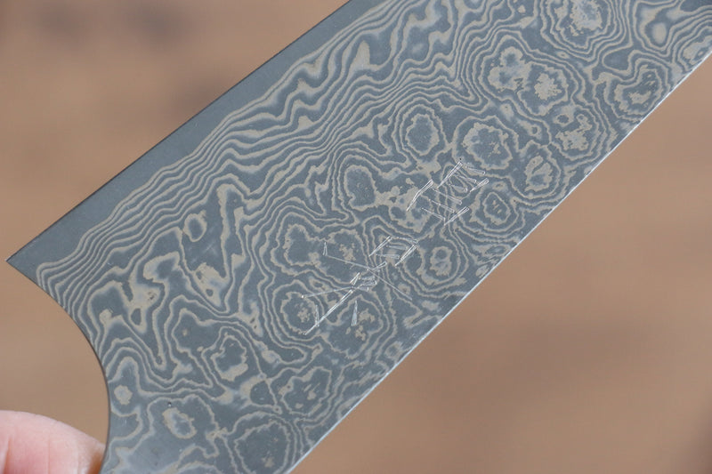 Masakage Kumo VG10 Damascus Honesuki Boning  170mm Shitan Handle - japanny-FR