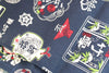 Rouleau de couteaux de style japonais Konsake-Ura-Konkasuri 4 poches - japanny-FR