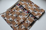 Rouleau de couteaux de style japonais Chakabuki-Ura-Aofuda 4 poches - japanny-FR