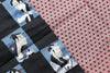 Rouleau de couteaux de style japonais Aokabuki-Ura-Akakasuri 4 poches - japanny-FR
