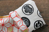 Rouleau de couteaux de style japonais BlancHexagone 1 Poche - japanny-FR