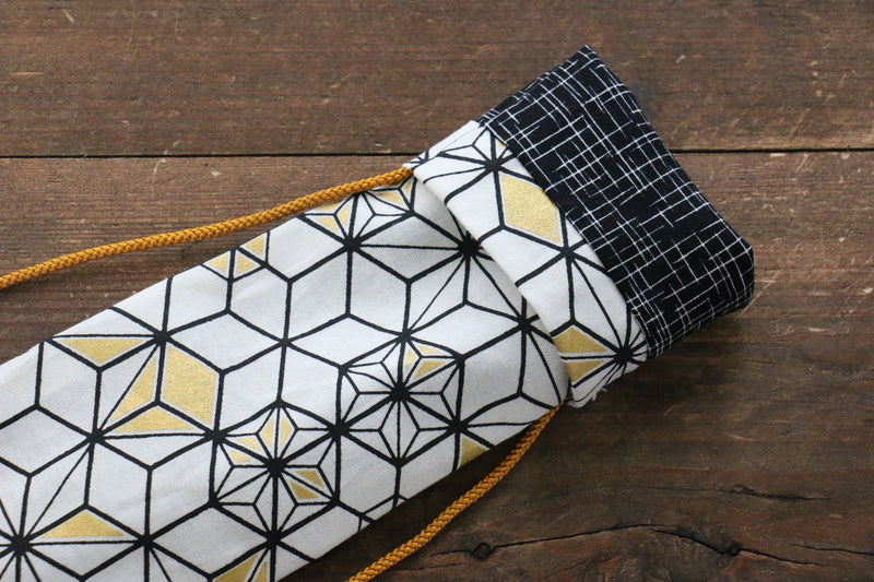 Rouleau de couteaux de style japonais BlueHexagon 1 Poche - japanny-FR