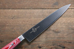 Sakai Takayuki Grand Chef Gran chef Acier suédois Petite-utilité 150mm Micarta rouge Manipuler - japanny-FR