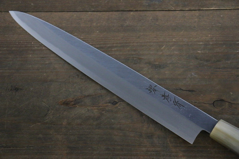 Sakai Takayuki [GAUCHE] Kasumitogi Acier Blanc Yanagiba  Magnolia Manipuler - japanny-FR