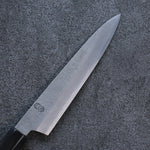 Kikuzuki Acier Blanc No.2 Nashiji Petite-utilité  150mm Magnolia Manipuler - japanny-FR