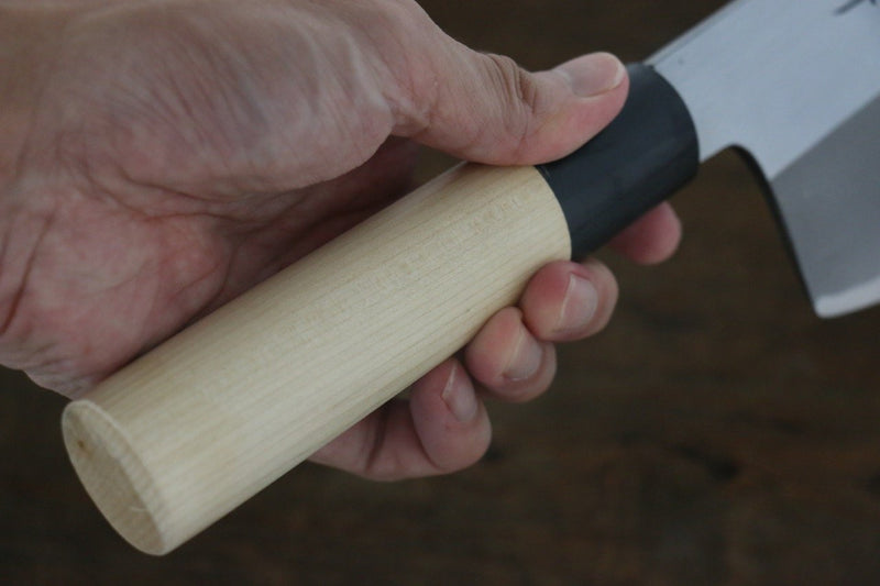 Sakai Takayuki Kasumitogi Acier Blanc couteau à sushi  240mm - japanny-FR