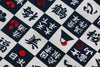 Rouleau de couteaux de style japonais Kanji-U-Goldkamon 7 poches - japanny-FR