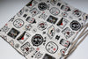 Rouleau de couteaux de style japonais Shirocha-U-GoldKamon&Kon 4 Pochettes - japanny-FR