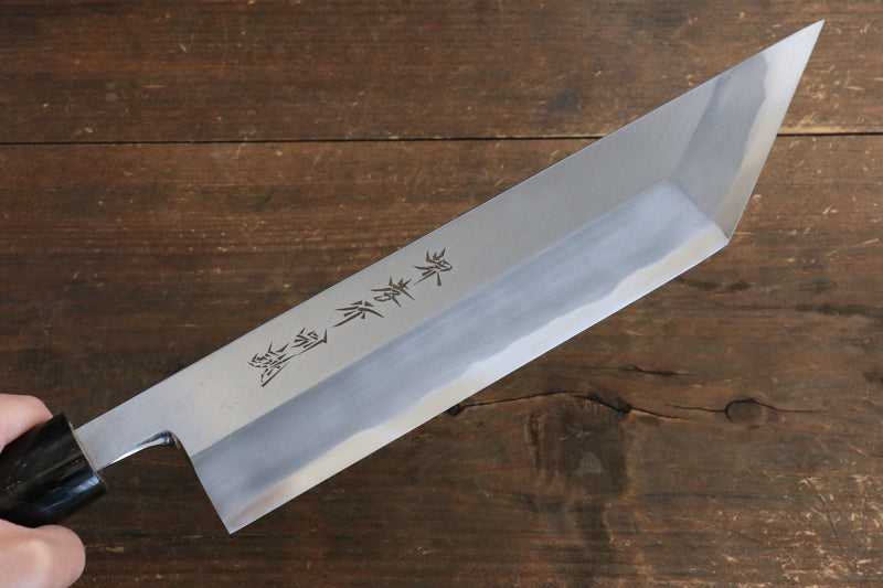 Sakai Takayuki Acier Blanc No.2 couteau à anguille  240mm Magnolia Manipuler - japanny-FR