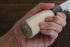 Sakai Takayuki Acier Blanc No.2 couteau à anguille  240mm Magnolia Manipuler - japanny-FR