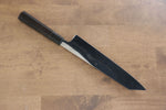 Jikko Fujisan Honyaki Acier Blanc No.3 Kasumitogi Kirituke Gyuto 240mm Manipuler Bois d'ébène - japanny-FR