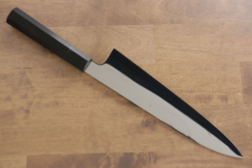 Jikko Fujisan Honyaki Acier Blanc No.3 Gyuto 240mm Manipuler Bois d'ébène  Kasumi - japanny-FR