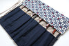 Rouleau de couteaux de style japonais Konkanji-Ura-Dia 7 Pochettes - japanny-FR