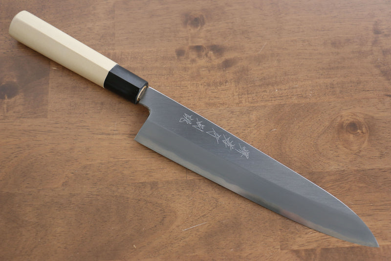 Sakai Takayuki Tokujyo Acier Blanc No.2 Gyuto  240mm Magnolia Manipuler - japanny-FR