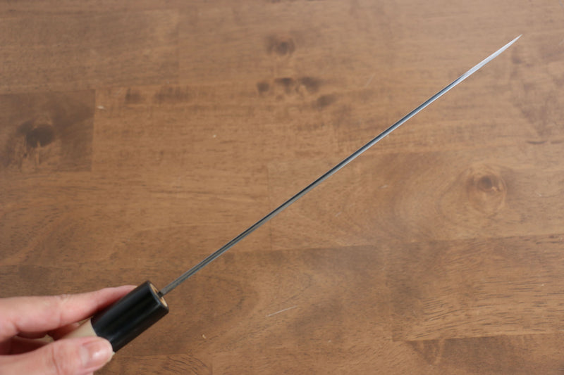 Sakai Takayuki Tokujyo Acier Blanc No.2 Gyuto  240mm Magnolia Manipuler - japanny-FR