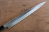 Sakai Takayuki Honyaki VG10 Gravure de dragon Yanagiba  300mm Wenge Manipuler avec Gaine - japanny-FR