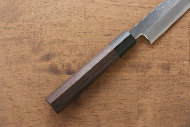Jikko Acier Blanc No.2 Yanagiba 210mm Manipuler Shitan - japanny-FR