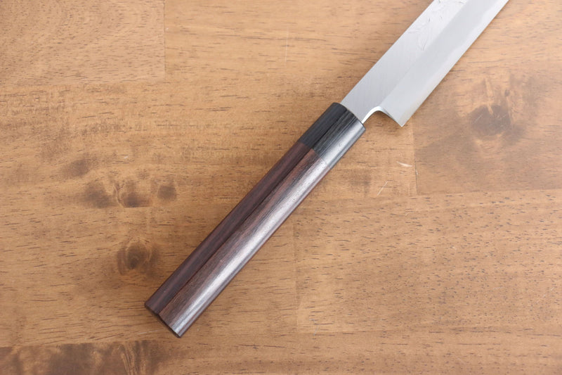 Jikko Acier Blanc No.2 Kiritsuke Yanagiba 270mm Manipuler Shitan - japanny-FR