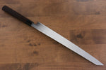 Jikko Acier Blanc No.2 Kiritsuke Yanagiba 330mm Manipuler Shitan - japanny-FR