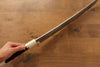 Jikko Acier argenté NO.3 Sakimaru Yanagiba 360mm Manipuler Ebène avec bague - japanny-FR