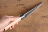 Masakage Koishi Super Bleu Finition noire couteau en os 150mm Manipuler Cerisier américain - japanny-FR