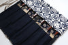 Rouleau de couteaux de style japonais Konkamon-Ura-konkamon 7 Pochettes - japanny-FR