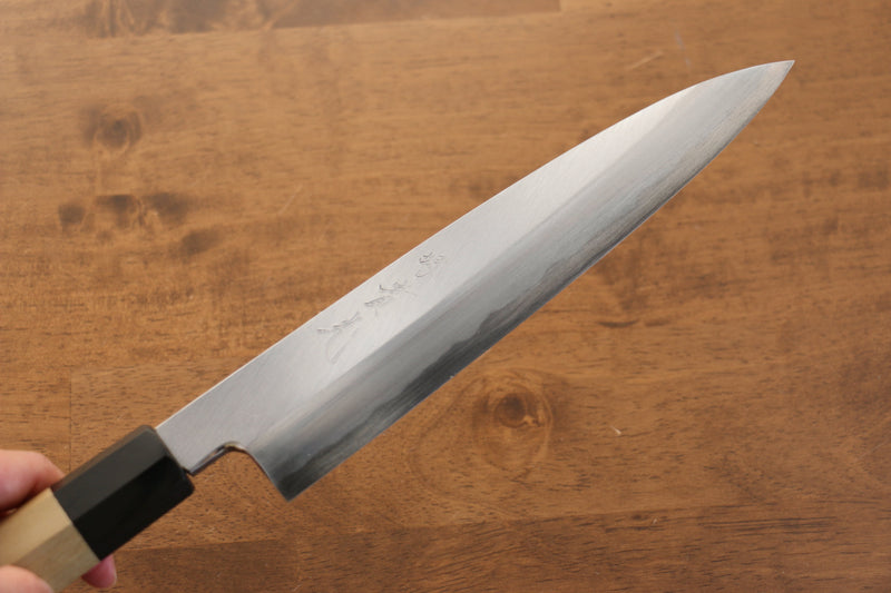 Jikko Arata Acier Blanc No.2 Gyuto 210mm Manipuler Magnolia - japanny-FR