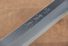 Jikko Shiko Acier Blanc Sakimaru Yanagiba 270mm Manipuler Ebène avec double anneau - japanny-FR